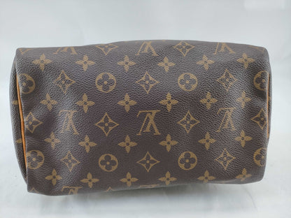 LOUIS VUITTON Monogram M41109 Speedy 25 Handbag