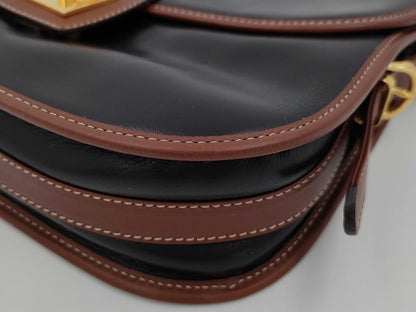 CELINE Shoulder Bag Leather Vintage Shoulder Bag