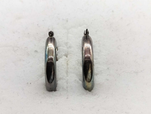 CHANEL Hoop Earrings 14.8g