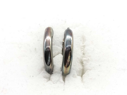 CHANEL Hoop Earrings 14.8g