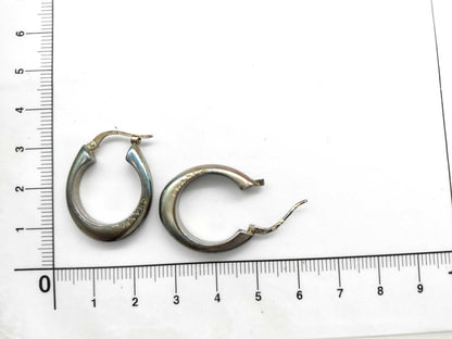CHANEL Hoop Earrings 14.8g