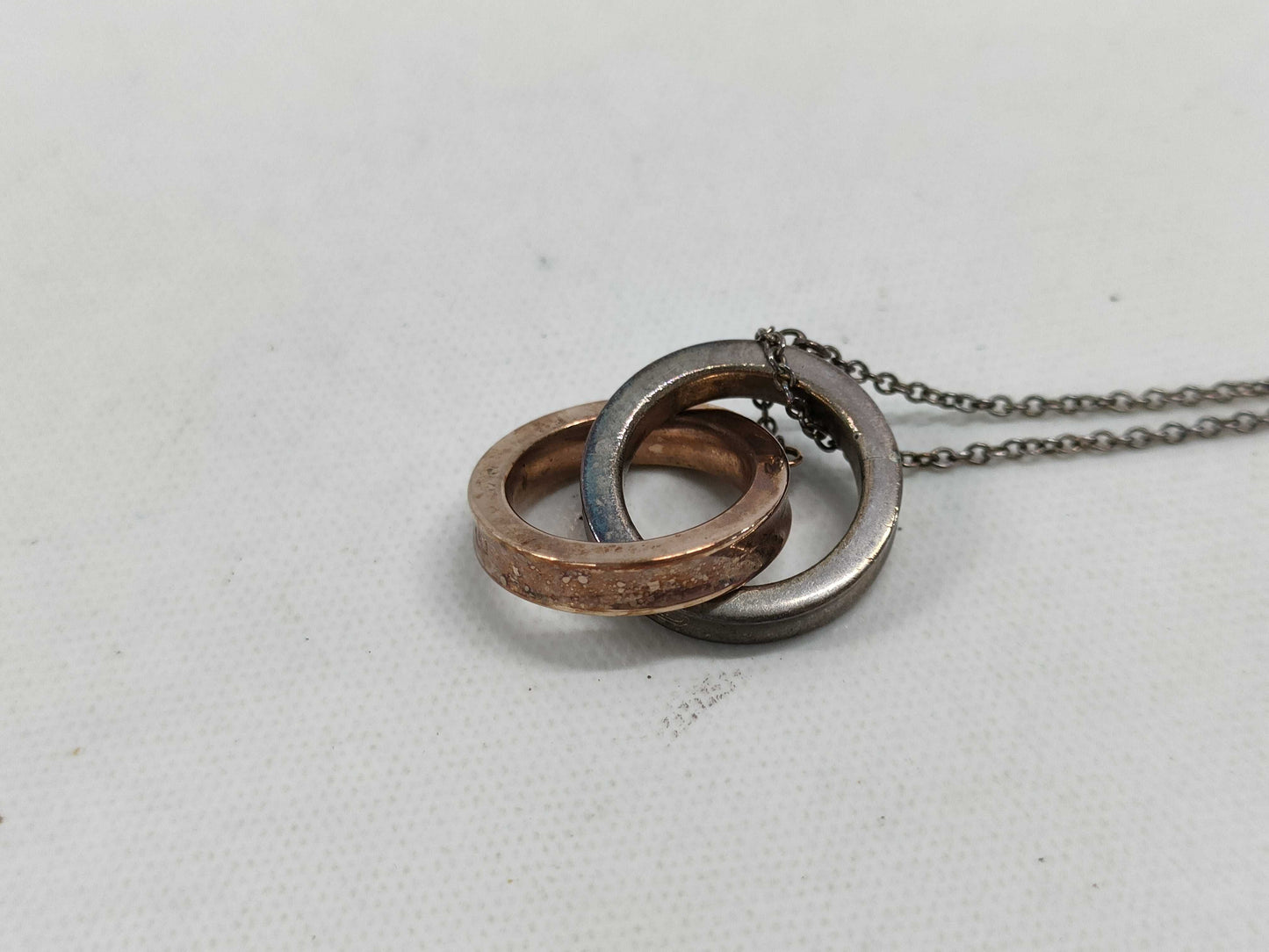 Tiffany & Co. [20% OFF] Interlocking 1837 Ring Necklace