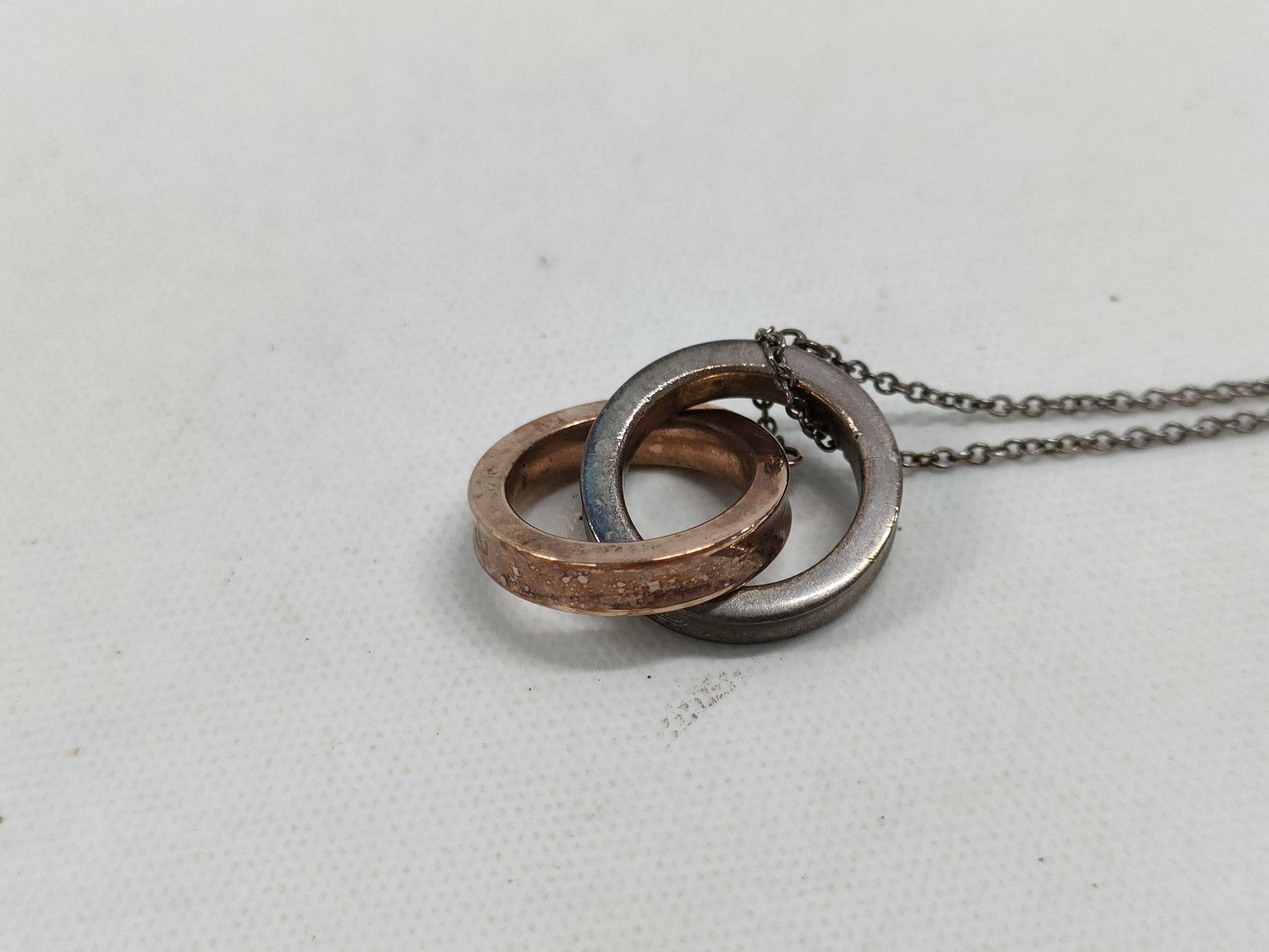 Tiffany & Co. [20% OFF] Interlocking 1837 Ring Necklace