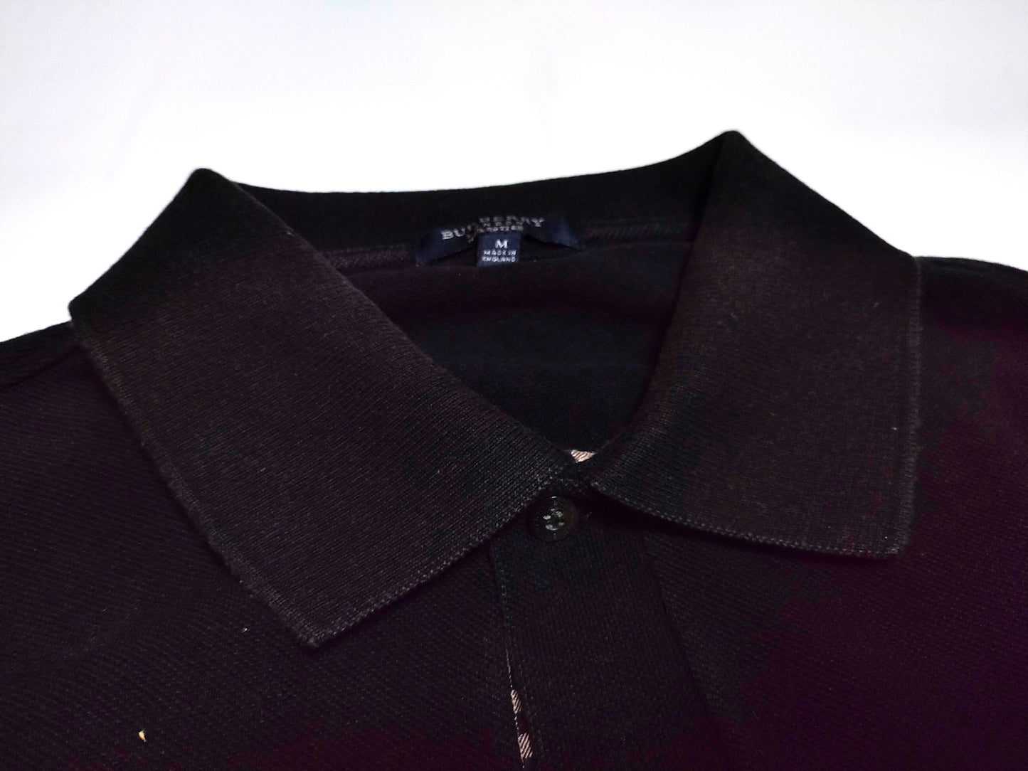 BURBERRY Check Polo Shirt Tops