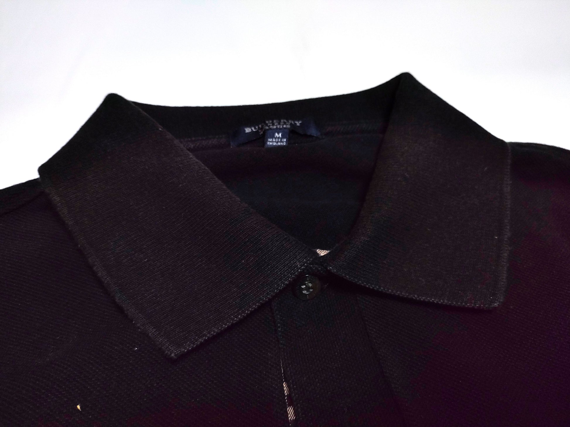 BURBERRY Check Polo Shirt Tops