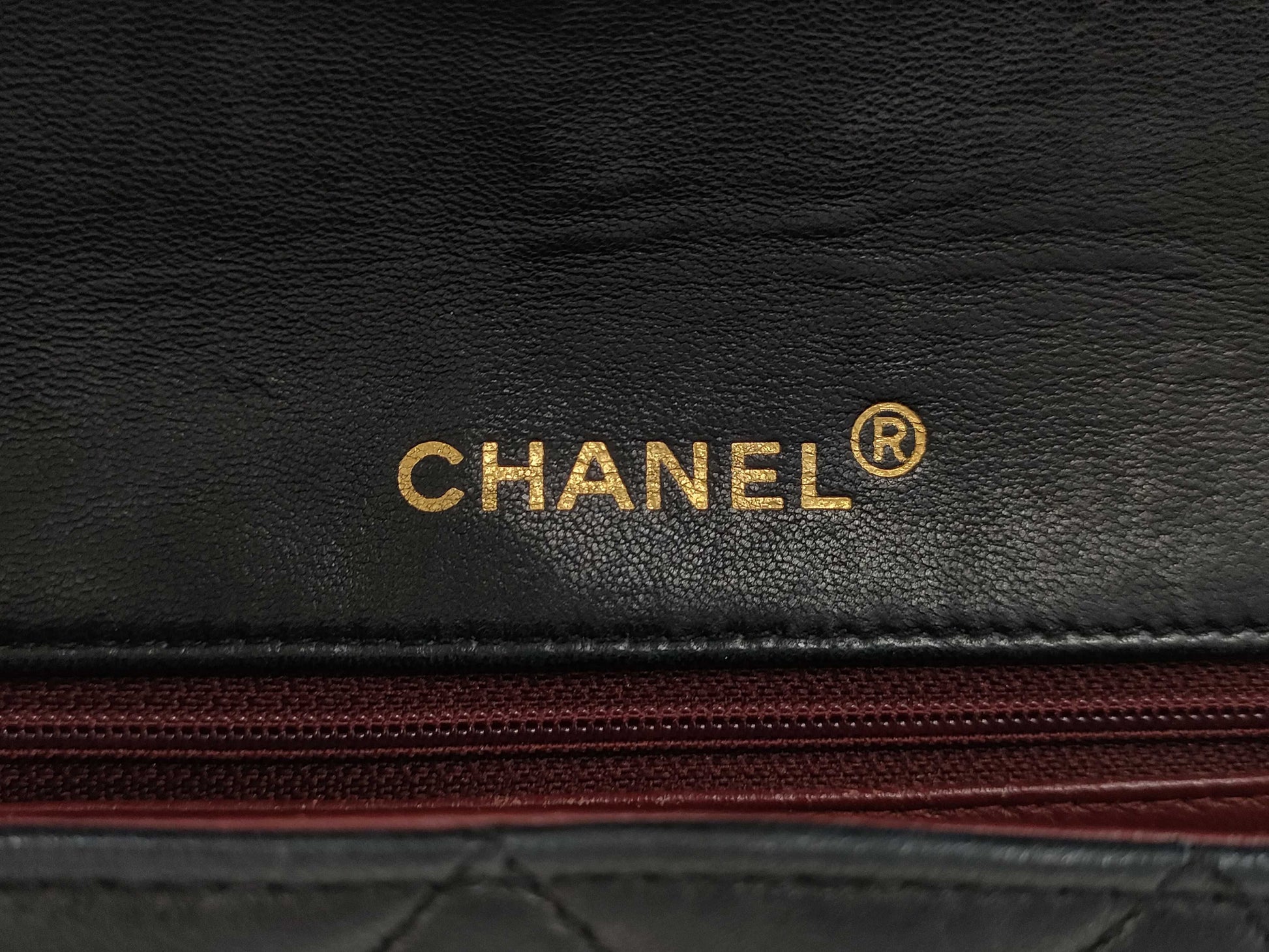 CHANEL Lambskin Matelasse Chain Shoulder Turnlock Shoulder Bag