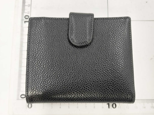 CHANEL Caviar Skin Bifold Wallet