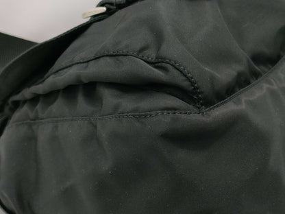 PRADA nylon messenger shoulder bag