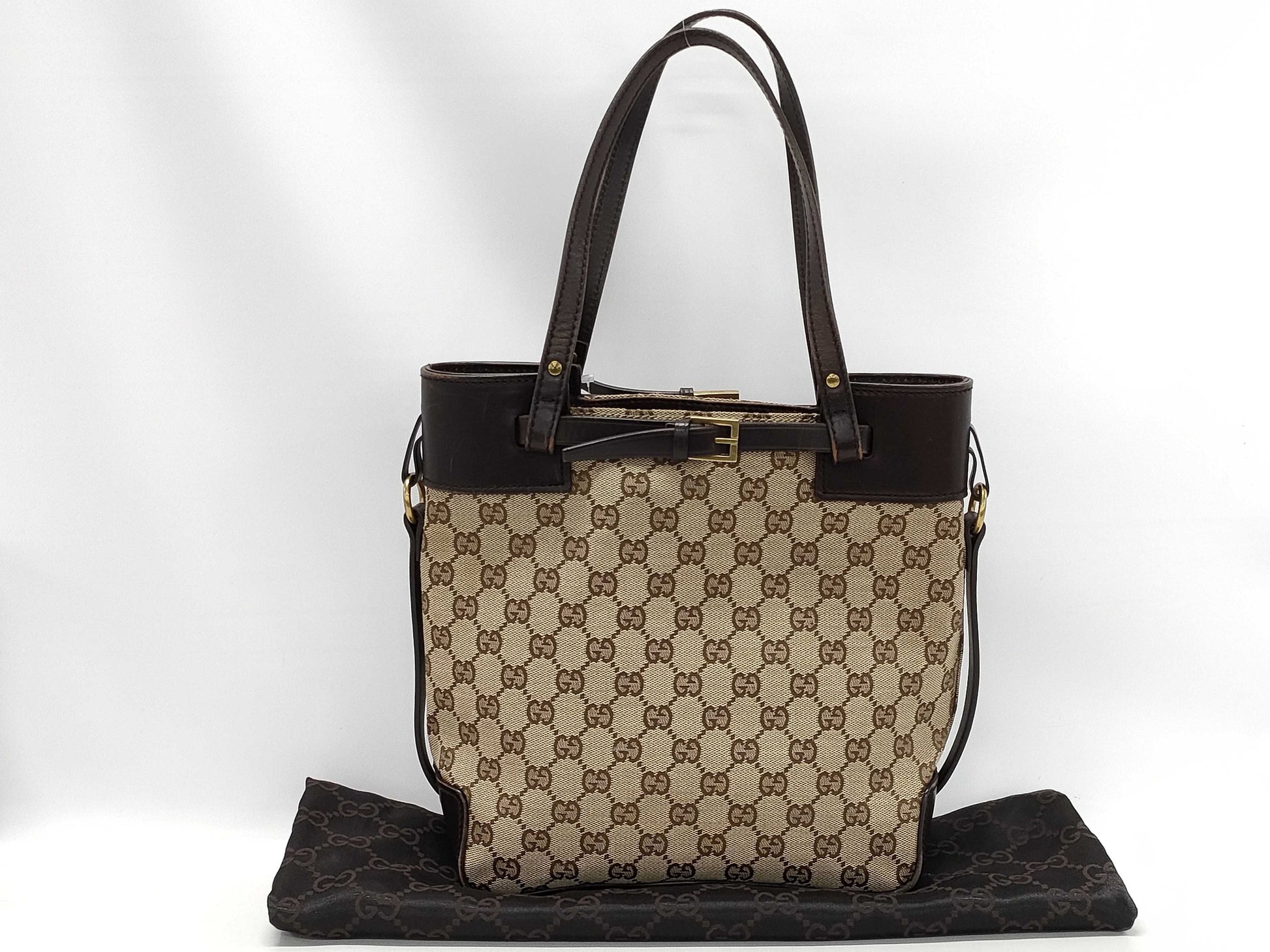 GUCCI GG Canvas Tote 107757 Tote Bag