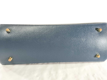 FURLA 2WAY/Blue Handbag