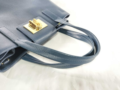 FURLA 2WAY/Blue Handbag
