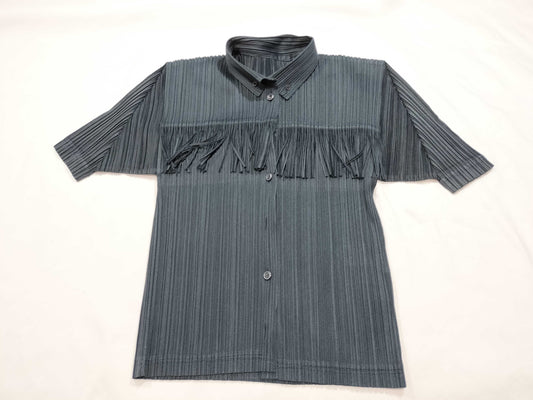 ISSEY MIYAKE Pleats Please Short Sleeve Shirt