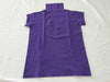 ISSEY MIYAKE Women's Tops Purple Turtleneck T-Shirt