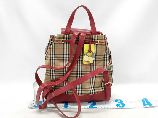 BURBERRY Nova Check Backpack