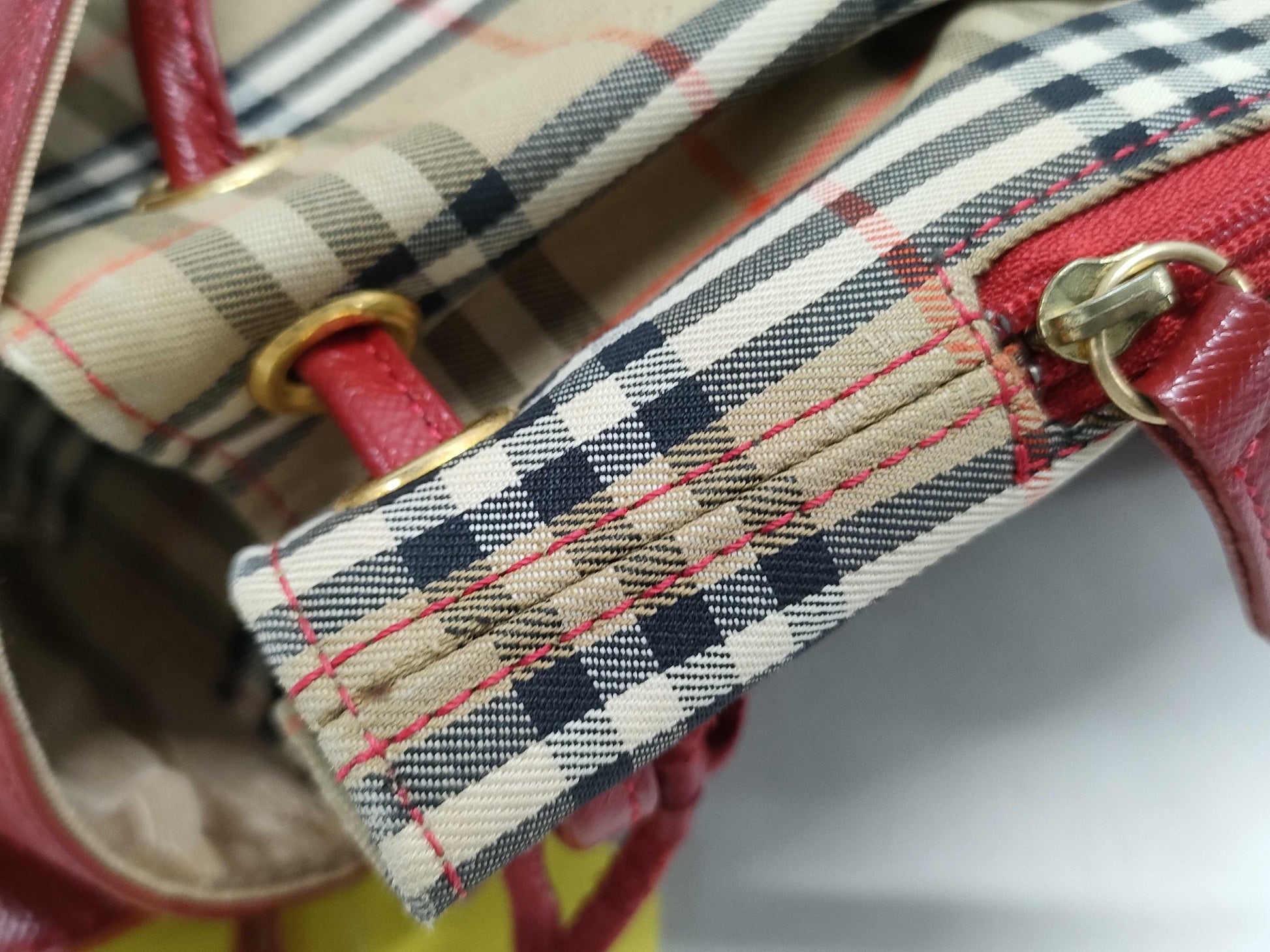 BURBERRY Nova Check Backpack