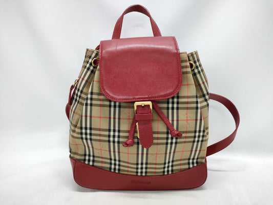 BURBERRY Nova Check Backpack