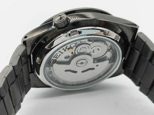 SEIKO Automatic 50m Water Resistant See-Through Back 7S26-02T0 Men's Watch