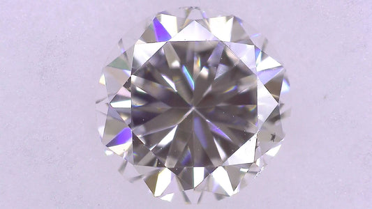 0.552ct F SI-1 FAIR/GD/GD FAINT NATURAL 5.09-5.25X3.28mm Diamond Loose