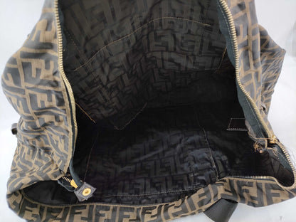 FENDI Zucca Boston Bag