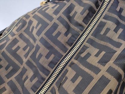 FENDI Zucca Boston Bag