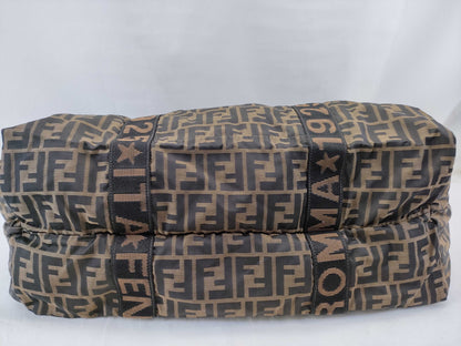 FENDI Zucca Boston Bag