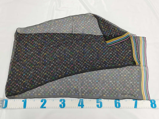 LOUIS VUITTON Monogram Multicolor Scarf Scarf