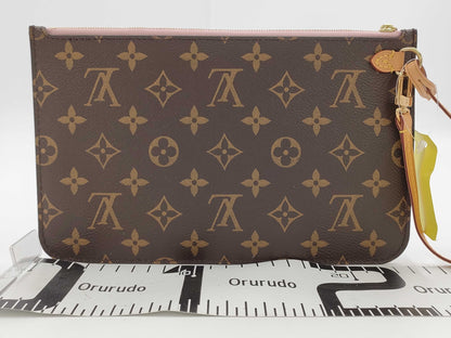 LOUIS VUITTON Monogram Neverfull Pouch Only