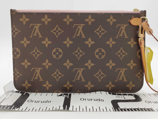 LOUIS VUITTON Monogram Neverfull Pouch Only