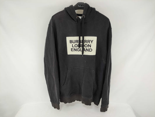 BURBERRY Box Logo Hoodie Top