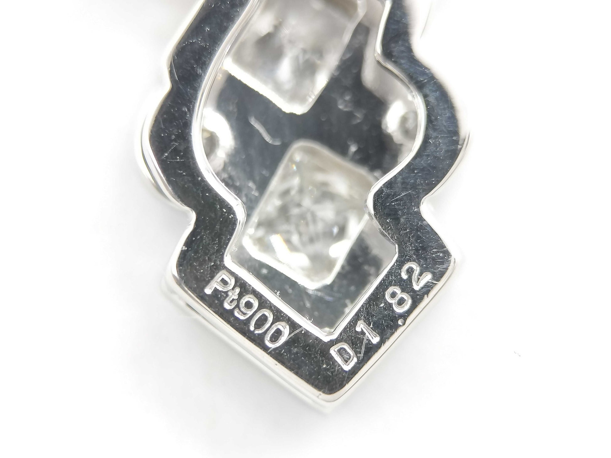 D1.82ct PT900 6.8g Pendant Top 