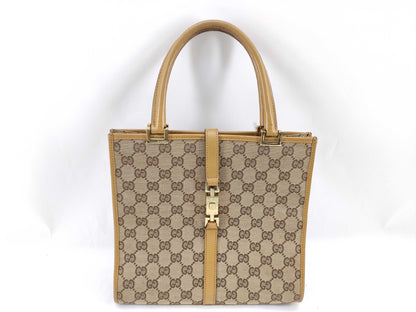 GUCCI GG Canvas Hand Jackie 002 1065 Handbag