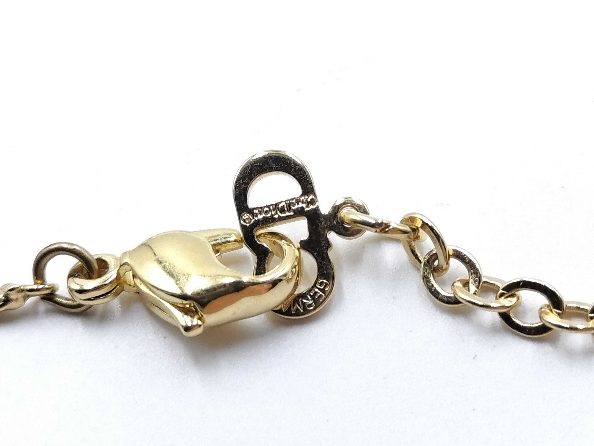 Dior logo necklace necklace