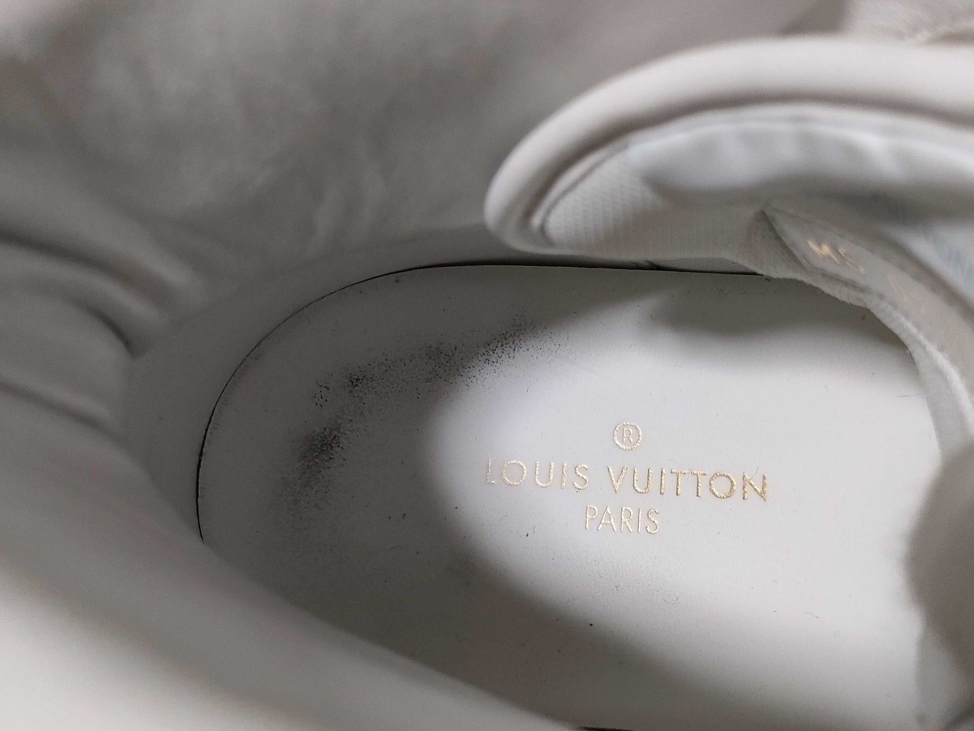 LOUIS VUITTON Rivoli Line/High-top Sneakers