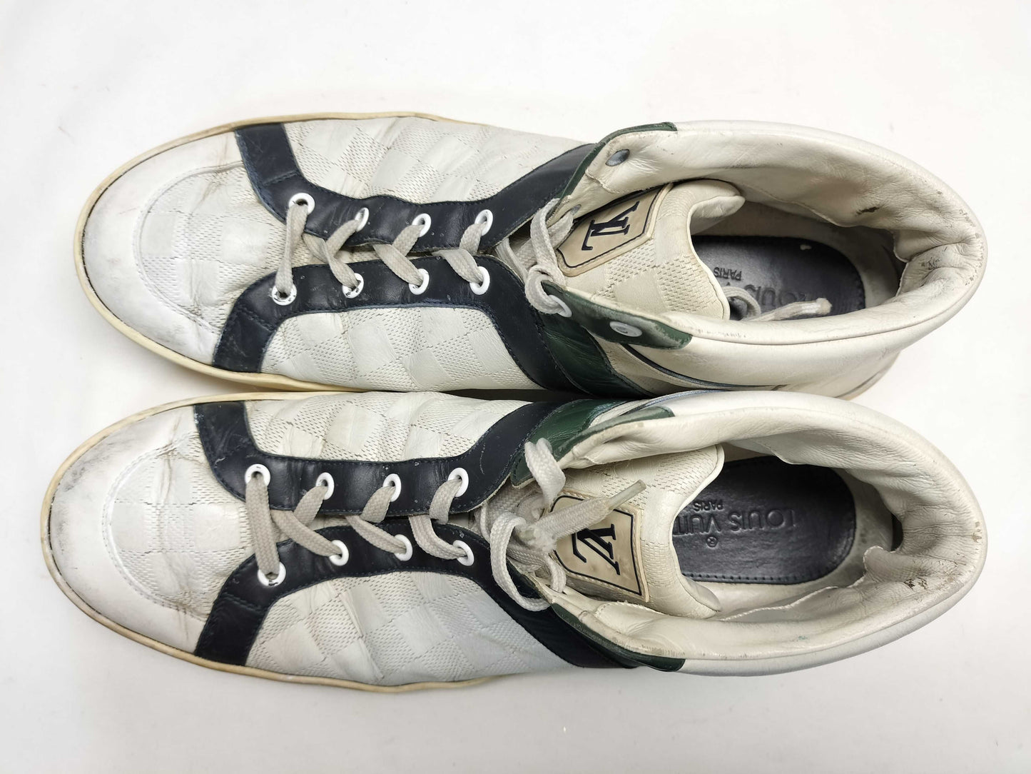 LOUIS VUITTON Damier Damier/Side Line Sneakers