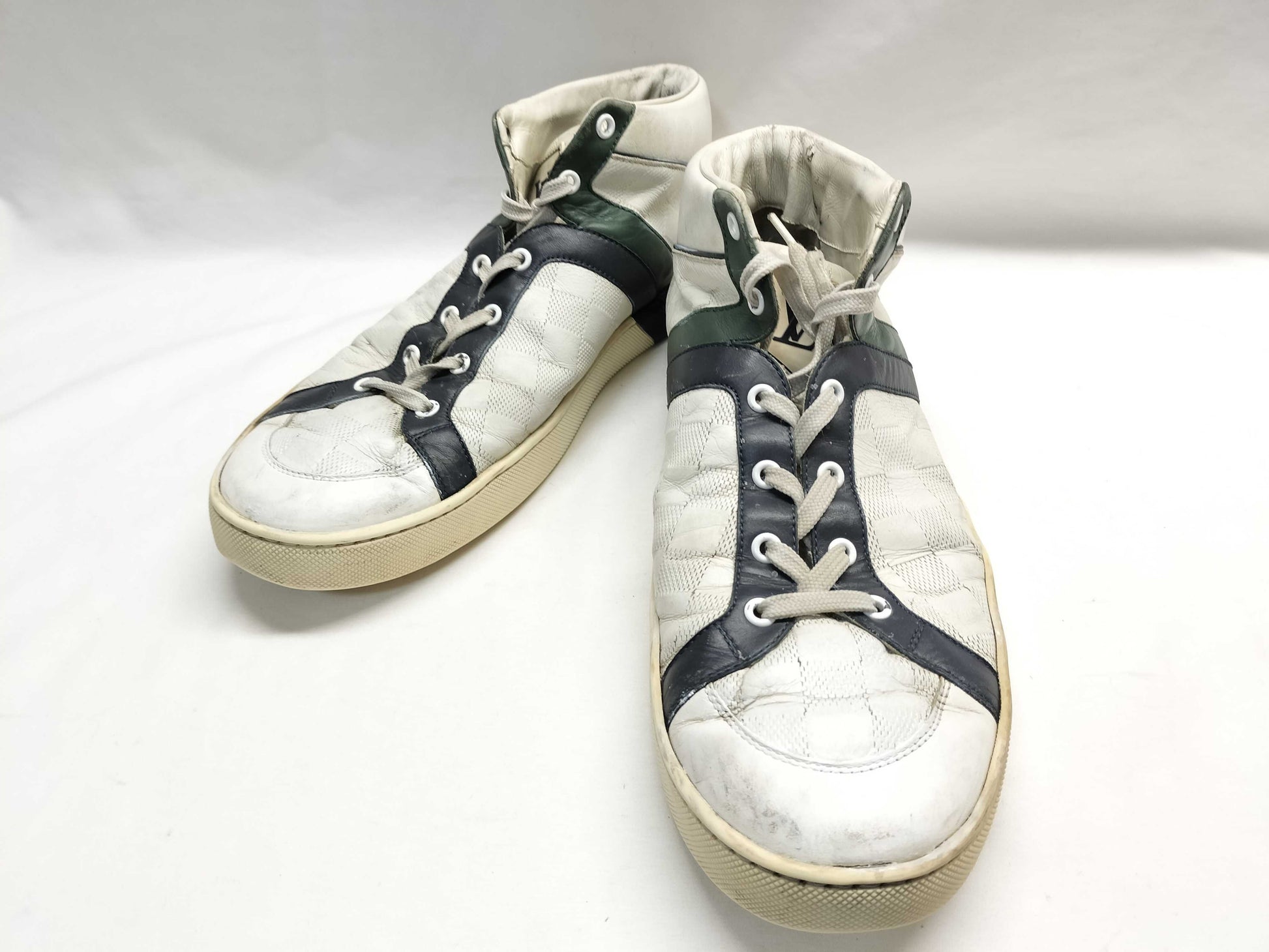 LOUIS VUITTON Damier Damier/Side Line Sneakers