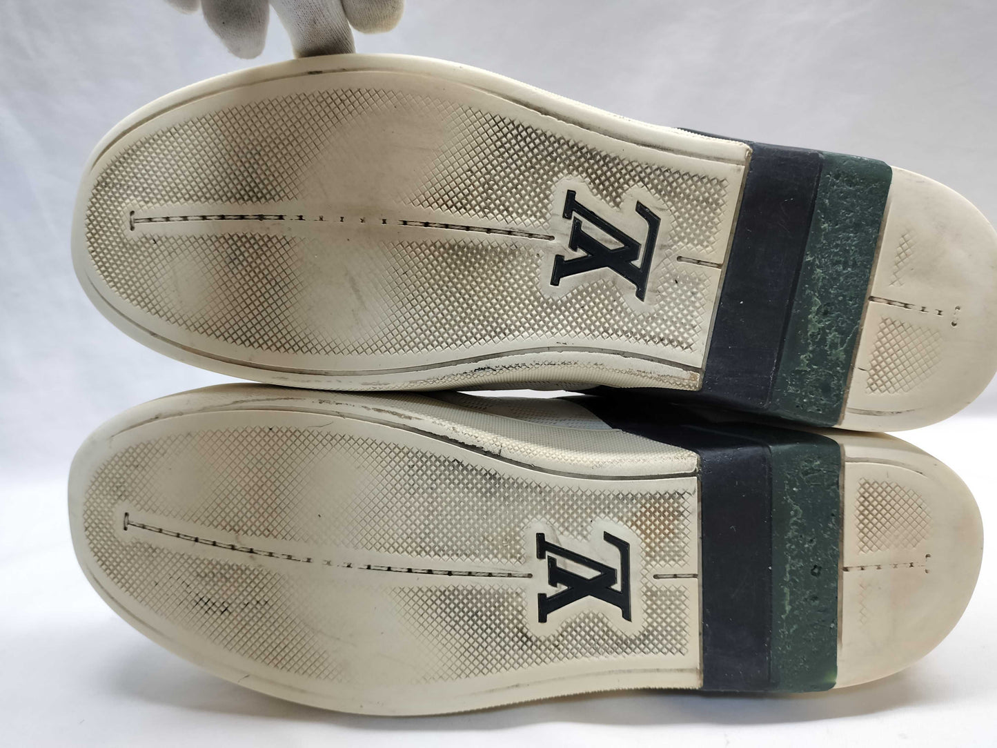 LOUIS VUITTON Damier Damier/Side Line Sneakers
