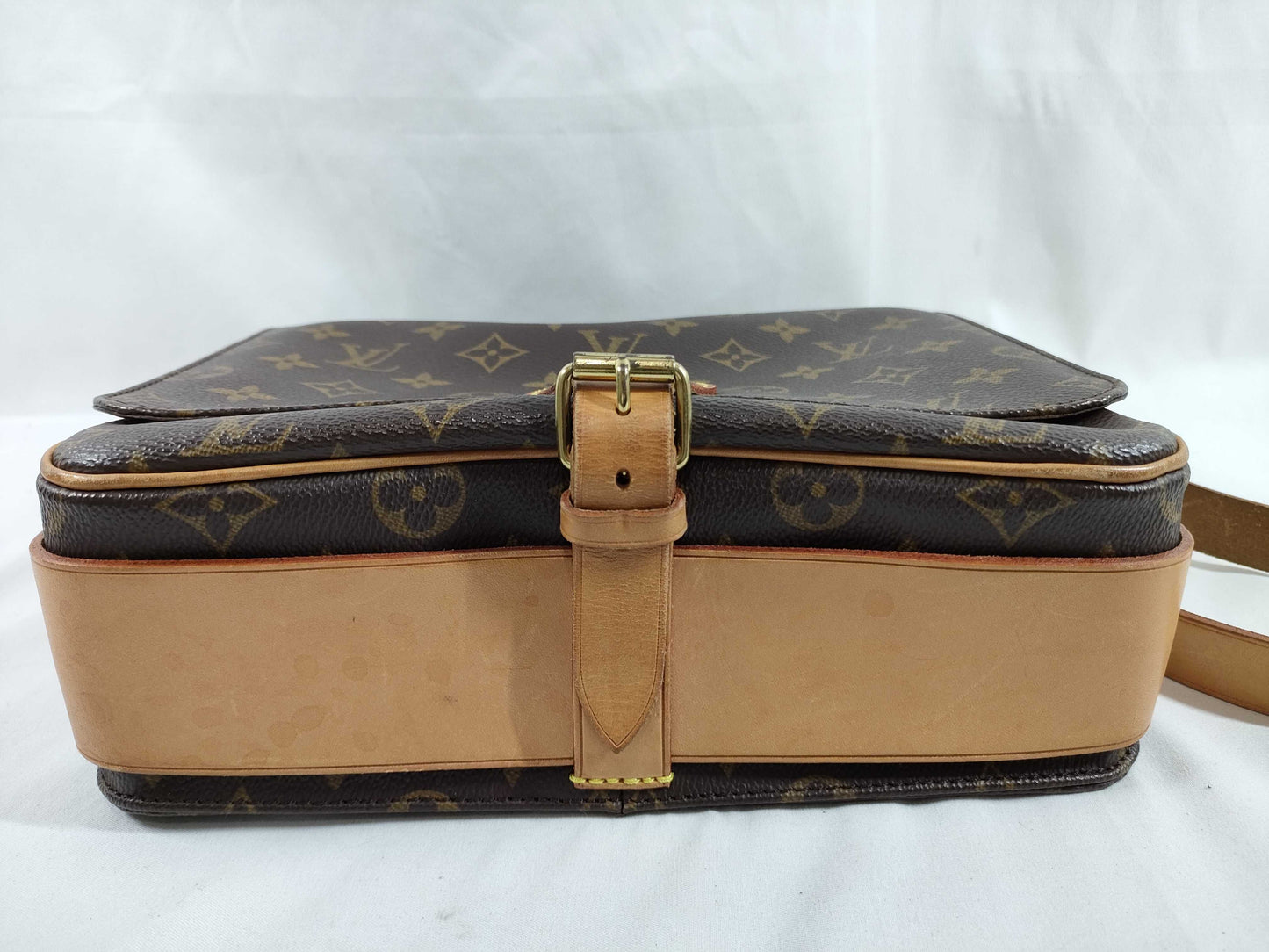 LOUIS VUITTON [Serial Number] SL0999 Monogram Cartesiere Shoulder Bag