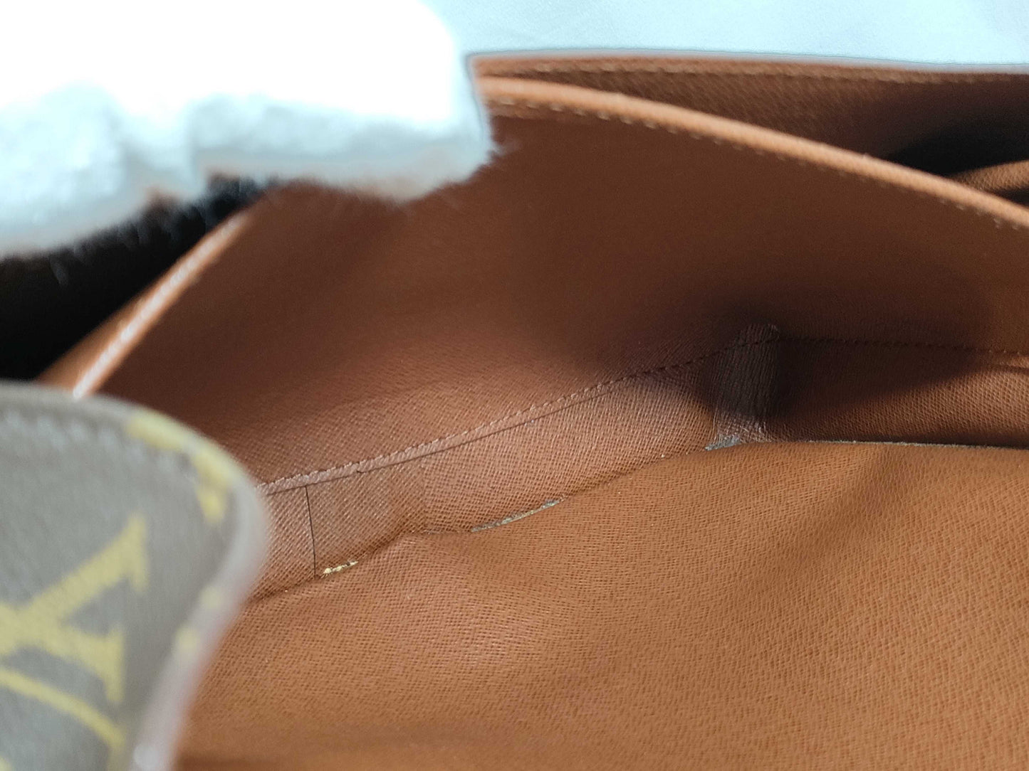 LOUIS VUITTON [Serial Number] SL0999 Monogram Cartesiere Shoulder Bag