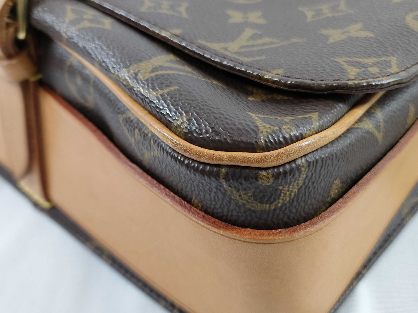LOUIS VUITTON [Serial Number] SL0999 Monogram Cartesiere Shoulder Bag