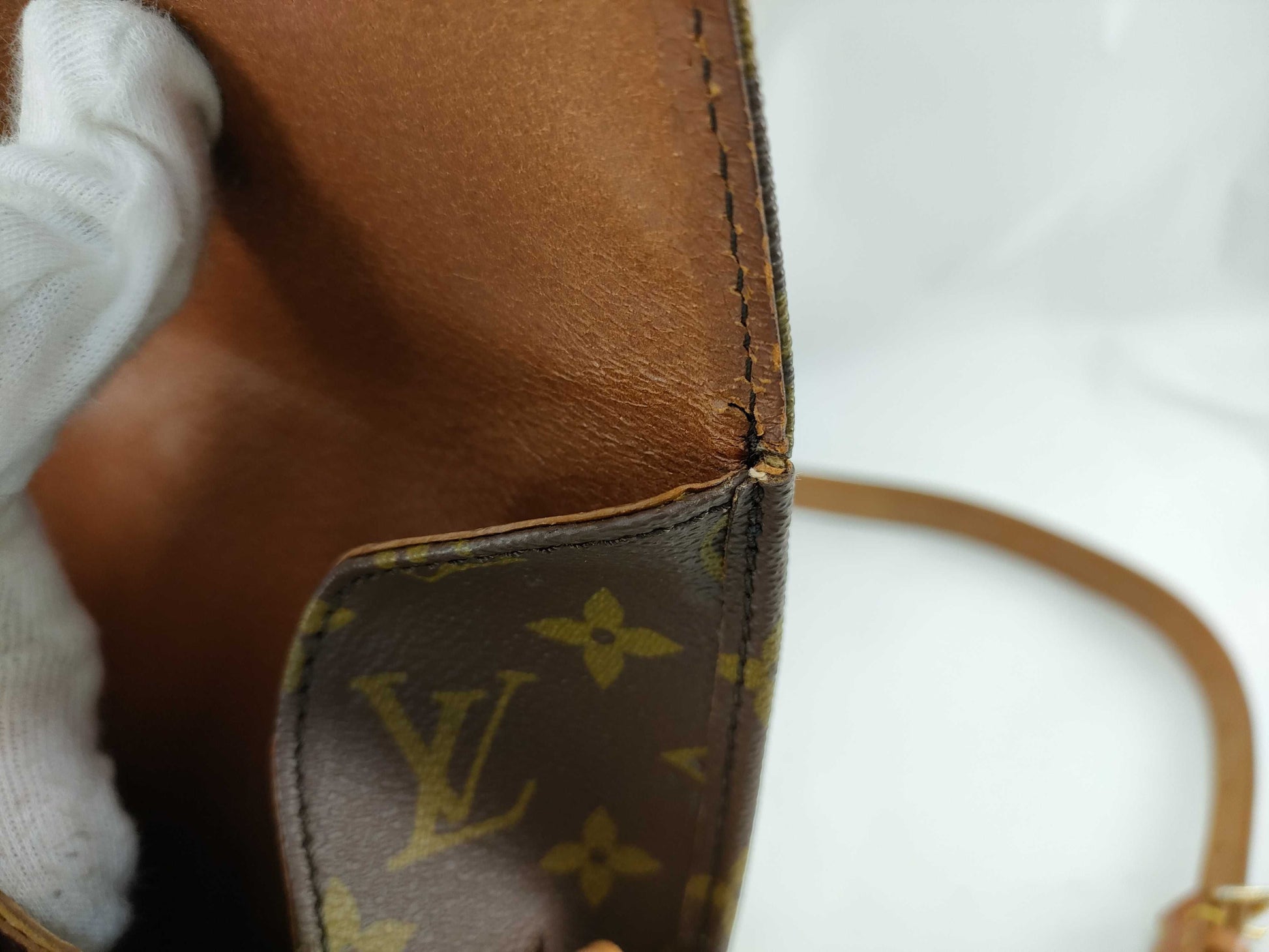 LOUIS VUITTON Monogram Cartesiere Shoulder Bag 
