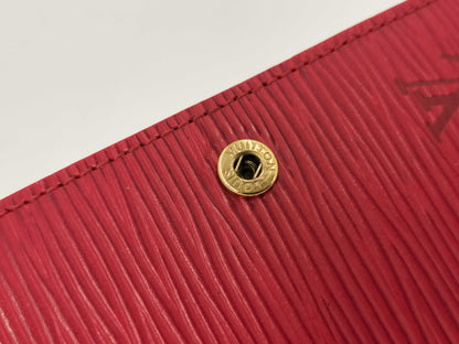 LOUIS VUITTON Epi Mini Agenda Card Case, Pass Case, Business Card Case