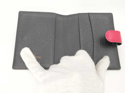 LOUIS VUITTON Epi Mini Agenda Card Case, Pass Case, Business Card Case