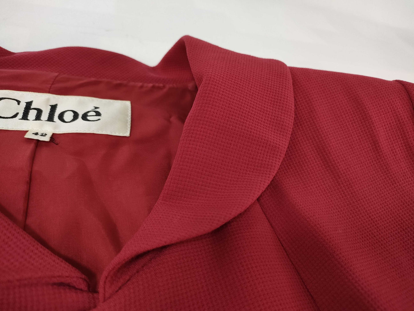 Chloe Jacket Set Red Size 42 Other Apparel