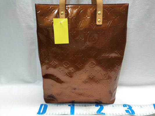 LOUIS VUITTON TH0042 Vernis Reed MM Handbag