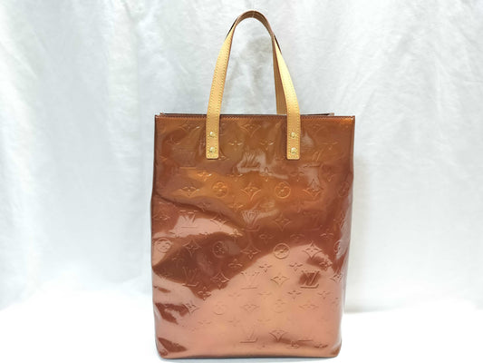 LOUIS VUITTON TH0042 Vernis Reed MM Handbag