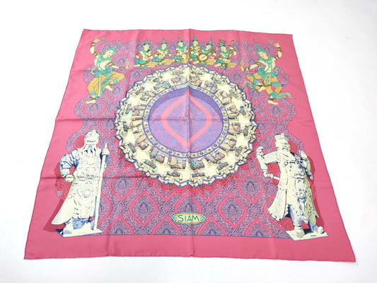 HERMES Carré SIAM Thai Buddha Scarf
