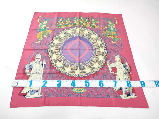 HERMES Carré SIAM Thai Buddha Scarf