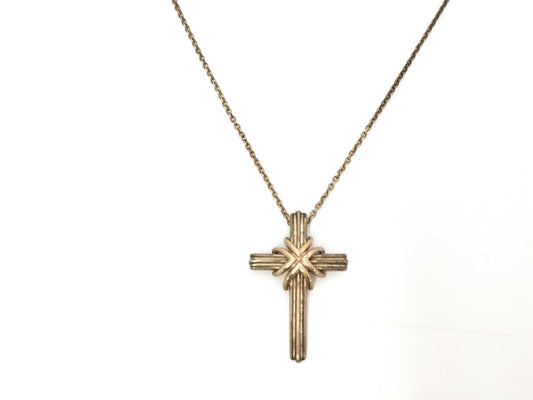 Tiffany & Co. SV925/750/Cross Necklace Necklace