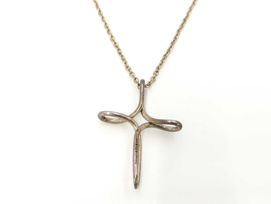 Tiffany & Co. SV925/Open Cross Necklace Necklace