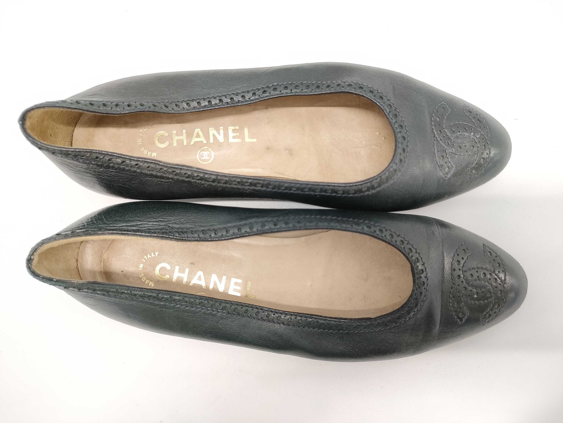 CHANEL Coco/Icon/Flat Pumps/Leather Pumps